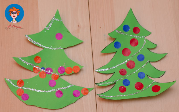 Verplicht Besluit ziekenhuis Kerstboom 2 - knutselen - Juf Jannie leren met kinderen