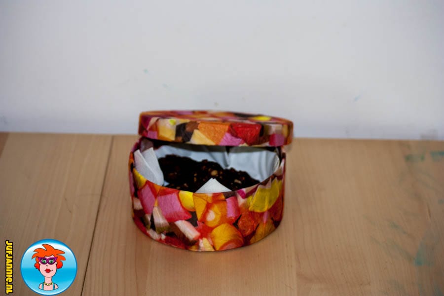 Koekjestrommel – knutselen