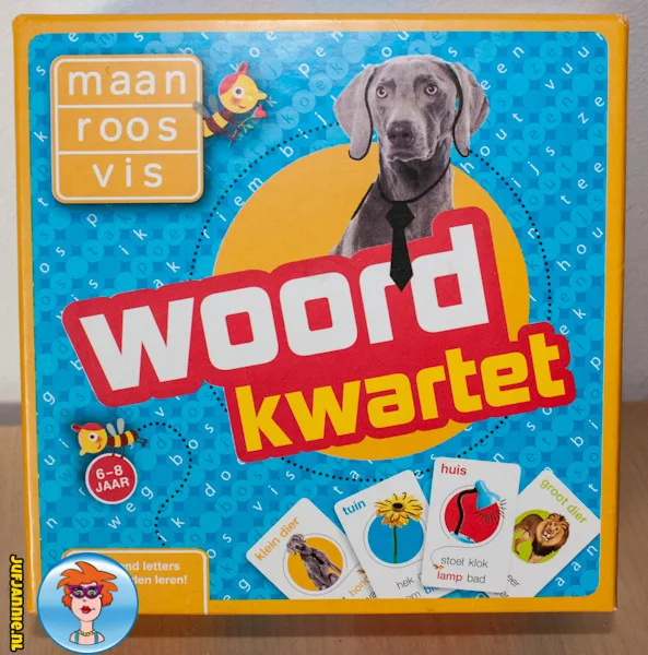 Woordkwartet van maan roos vis – spelreview