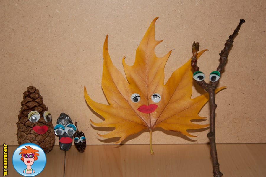 Natuurpoppetjes – knutselen