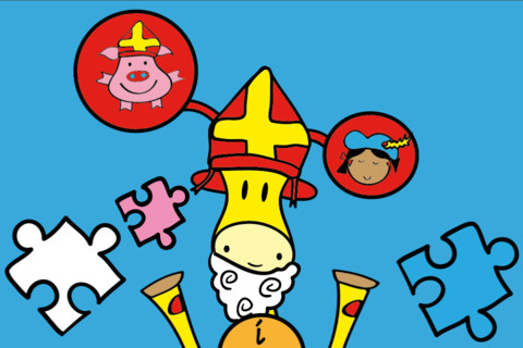 achterlijk persoon proza foto Jop's Sinterklaas puzzels als app voor kinderen in thema Sinterklaas.
