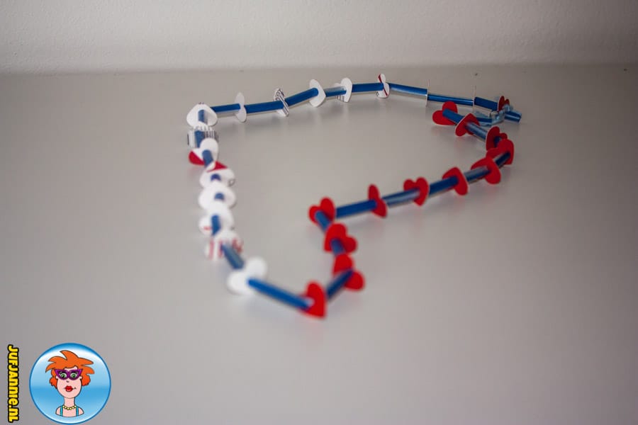 Hartjesketting – knutselen