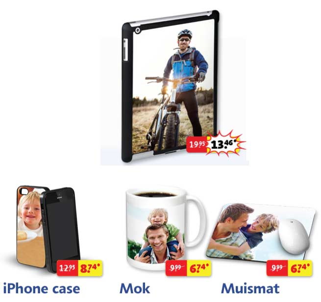 Een eigen foto op de iPad of iPhone als vaderdagcadeau