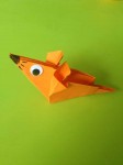 Muisje vouwen (origami)