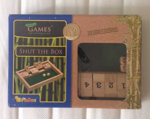 Shut the box – dobbelspel om te oefenen met rekenen