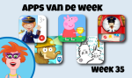 Apps van de week: week 35 – leuke en leerzame apps voor kinderen