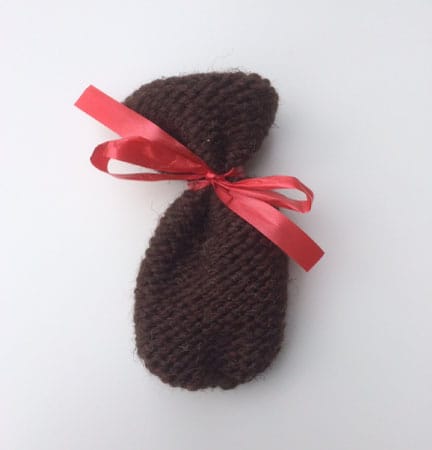 Brei een leuke zak op een breiring makkelijk en voor beginners.