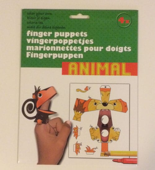 Vingerfiguren knutselen