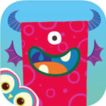 Leuke app voor kinderen over het zelf maken van schattige monsters