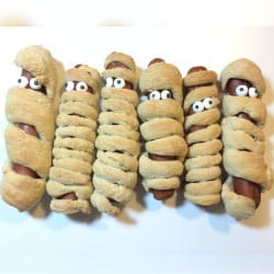 Mummiebroodjes maken als traktatie