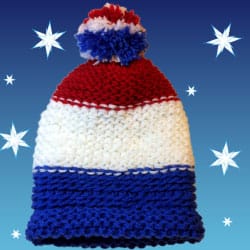 Hollandse muts breien met een brei ring