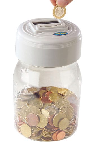 Cadeau tip: Digitale spaarpot met telmechanisme
