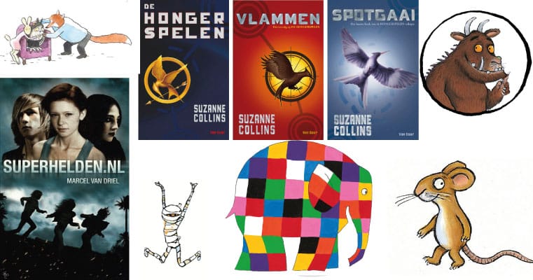 Top 3 leukste kinderboeken per leeftijdscategorie