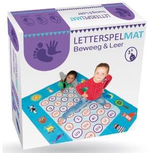 Letterspelmat – leer letters en oefen de woordjes door te bewegen