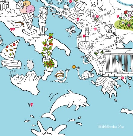 Op reis met de grootste speel- & kleurplaat van Europa