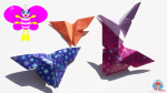 Origami vlinder – vlinders vouwen van papier