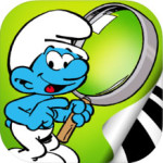 The-smurfs-hide-&-seek-with-baby