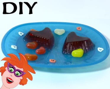 Valentijns Jelly pudding maken