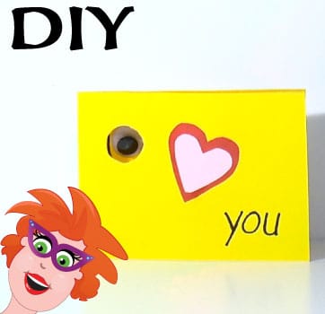 Wiebeloogjes Valentijnskaartjes knutselen voor Valentijnsdag