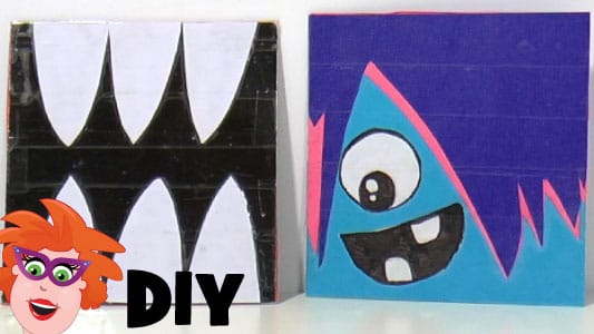 Dino opbergmapjes knutselen voor de AH dinokaarten van Freek Vonk