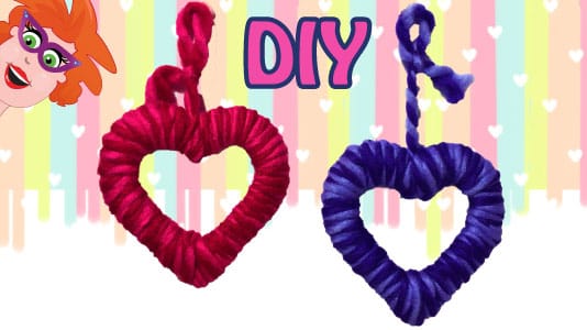 Hartje knutselen voor Valentijnsdag