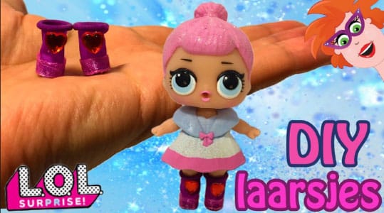 L.O.L. Surprise pop – laarsjes DIY