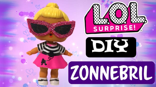 DIY – knutsel een zonnebril voor je LOL surprise poppen