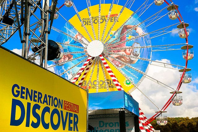 Generation Discover festival op het Malieveld in Den Haag