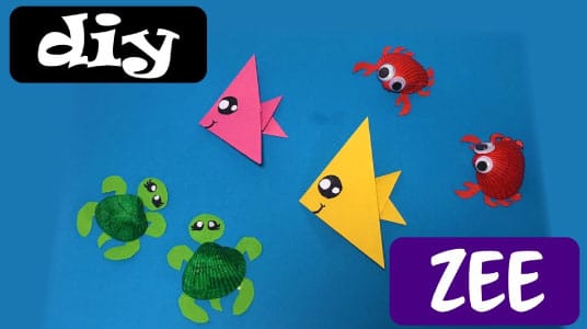 Knutselen met schelpen