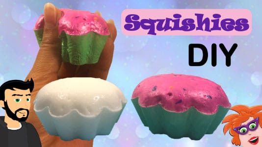 Zelf squishies maken met Flex foam – it III en bakvormen