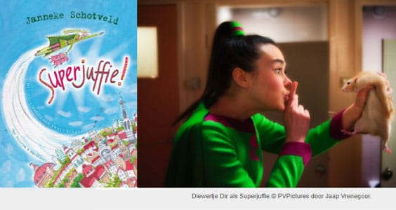 Superjuffie vliegt de bioscoop in!
