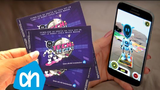 Albert Heijn daagt kinderen uit een eigen robot te programmeren – Spaar alle 160 tech plaatjes!