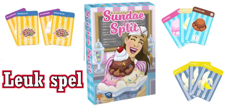 Sundae split – kaartspel van White Goblin Games
