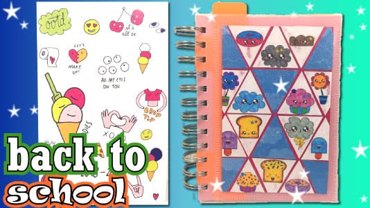 DIY Back to school – Agenda versieren