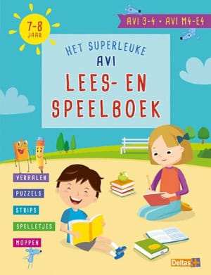 Het superleuke AVI Lees- en speelboek