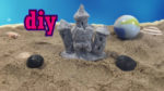 DIY mini zandkasteel knutselen- Hatchtopia Hatchimal collEGGtibles