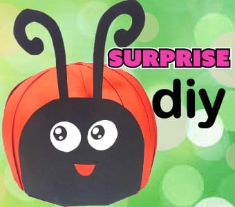 SURPRISE maken voor Sinterklaas: Lieveheersbeestje