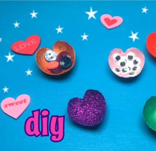 Bakjes knutselen voor Valentijnsdag