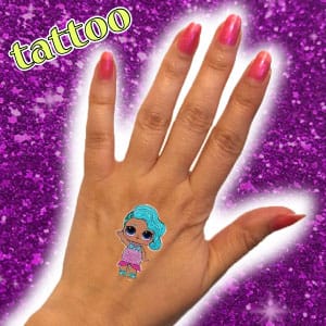 Tattoos in LOL Surprise chocolade eieren bij ACTION