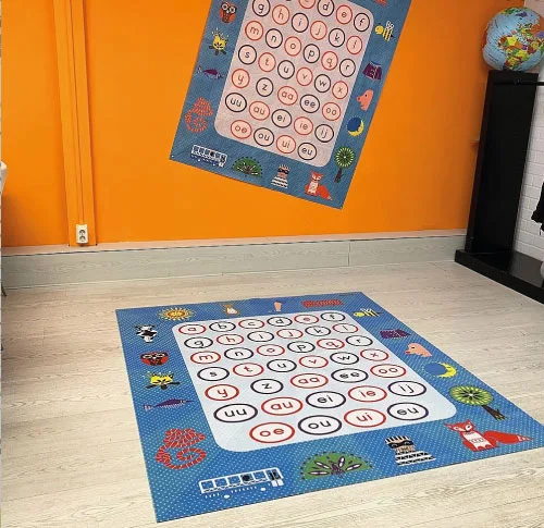 Letterspelmat Deluxe – leer letters en oefen de woordjes door te bewegen