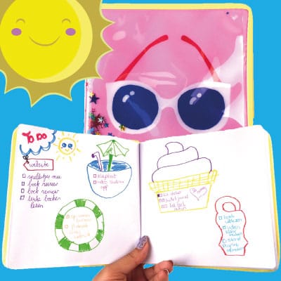 Hoe maak je een zomer bullet journal met een leuk boekje?
