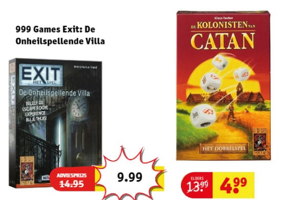 Twee leuke spellen nu tijdelijk in de aanbieding bij Kruidvat!