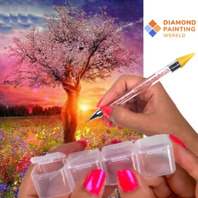 Diamond paintings, premium pen, vergrootglas en meer van diamondpaintingwereld.nl