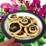 Recept koekjes met viooltjes uit de tuin