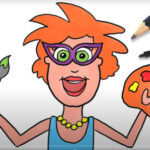 Leer Juf Jannie tekenen: Stap voor stap personage tekenen voor beginners