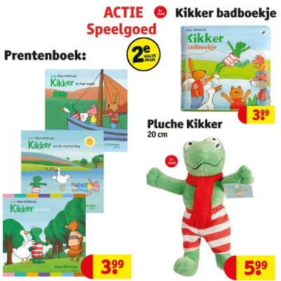 Kikker boeken Kruidvat aanbieding: Het perfecte cadeau voor jonge kinderen en nieuwe moeders