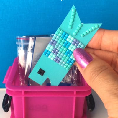 Creatief knutselen met overgebleven diamond painting steentjes