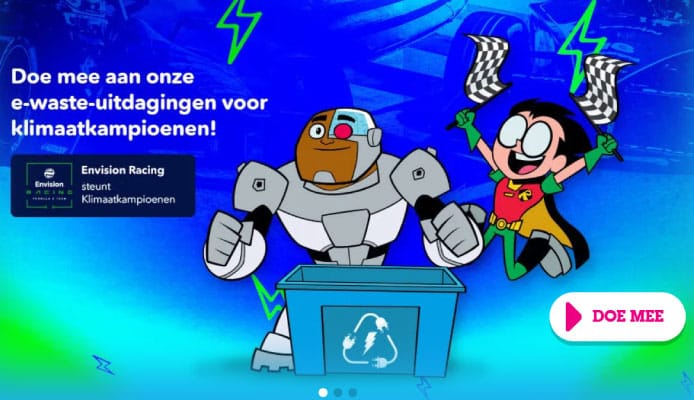 Cartoon network E-waste campagne