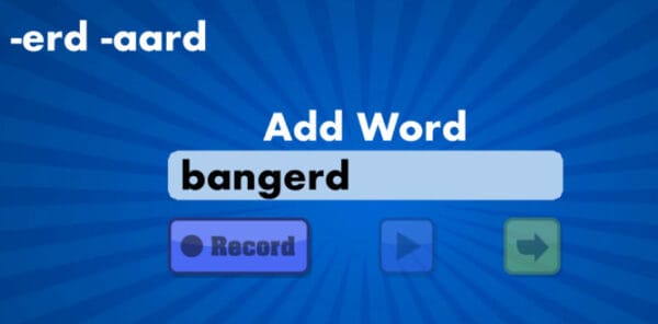 Screenshot van Spelling Star spelling app voor kinderen van 10-12 jaar